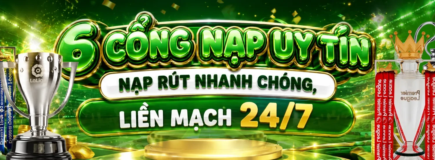 VK88 Promote 6 Cổng Nạp qua Bank
